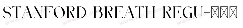 Stanford Breath Regu字体转换